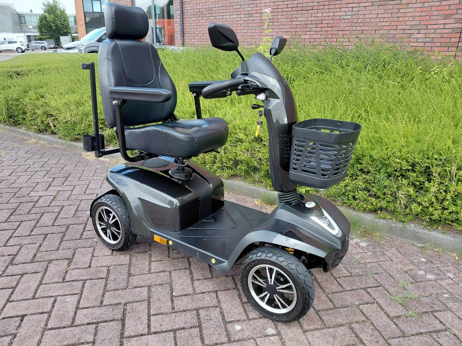 Drive ST5D plus scootmobiel met stokhouder, Diversen, Ophalen, Drive, Zo goed als nieuw, 36 t/m 45 km