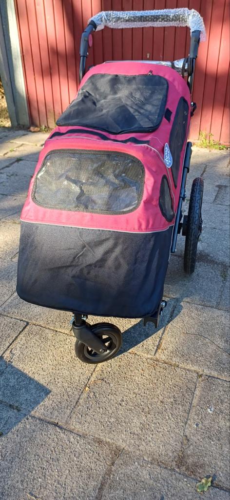 Nieuwe hondenfietskar/buggy van Duvo Plus., Ophalen, Opvouwbaar, Nieuw, 20 tot 40 kg