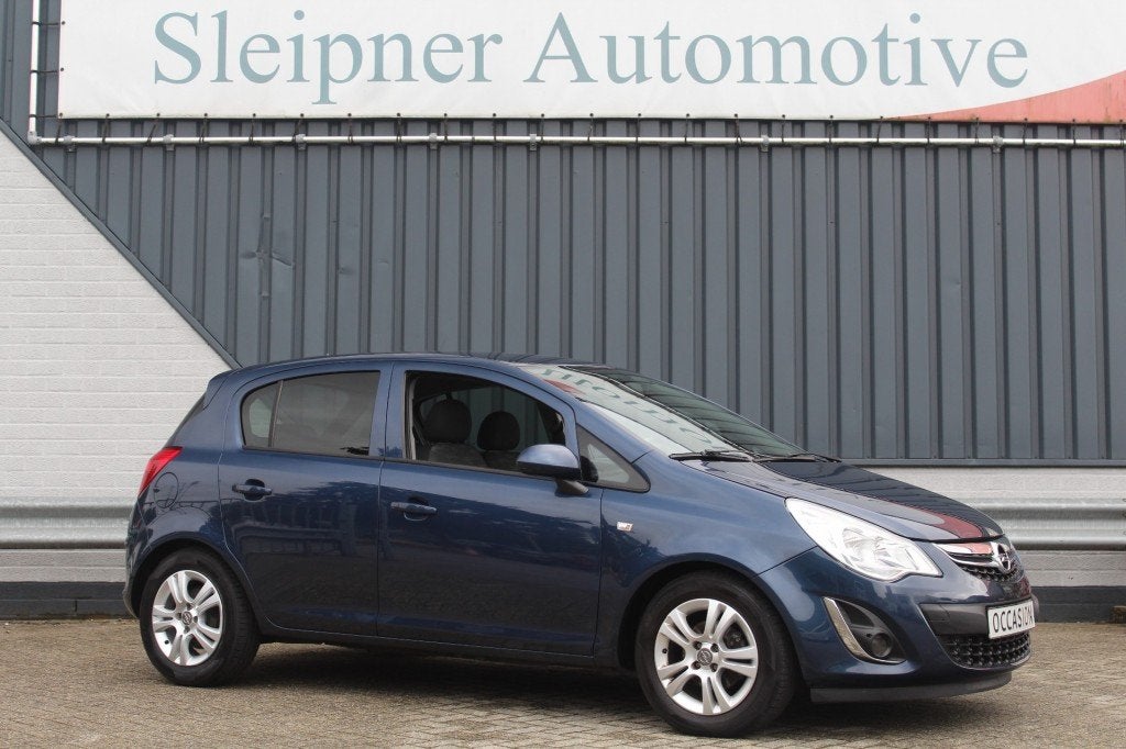 Opel CORSA Opel Corsa 1.4 Satellite, Airco, 5 drs/ nieuwe di, Auto's, Elektrische ramen, Gebruikt, Blauw, Origineel Nederlands