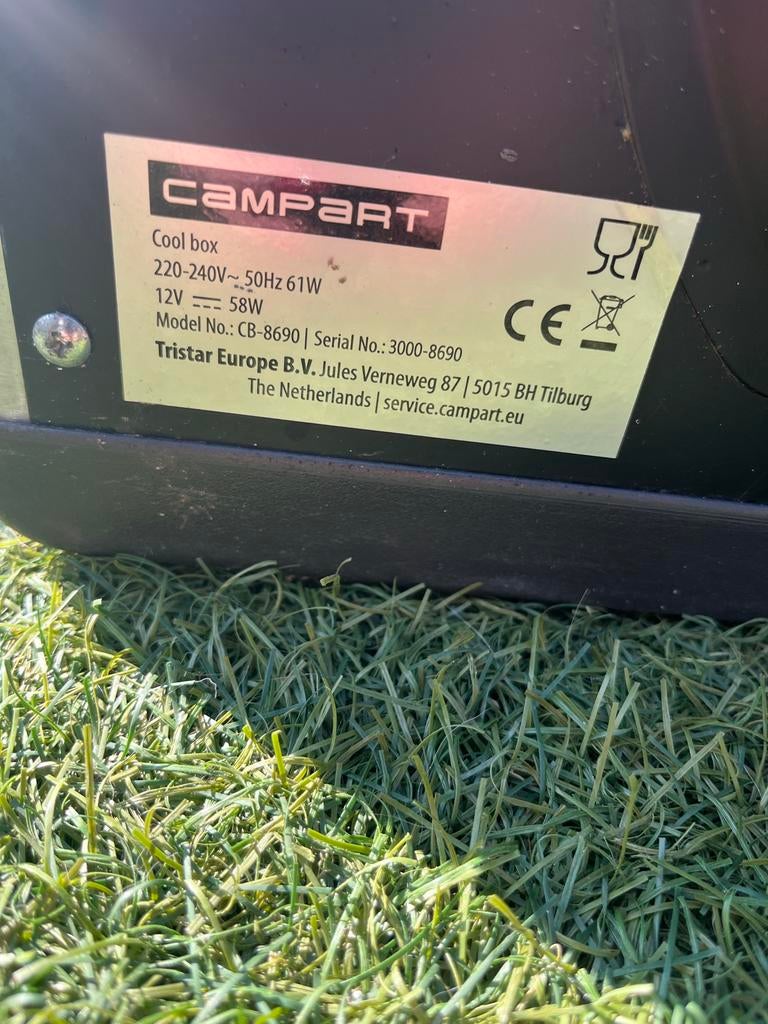 Campart Campingkoelkast 42 Liter - Ideaal voor onderweg, Ophalen, Gebruikt, Koelbox, Elektrisch