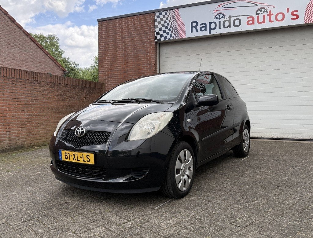 Toyota YARIS 1.3 VVTI SOL Airco 2007, 4 cilinders, 995 kg, Origineel Nederlands, Bedrijf