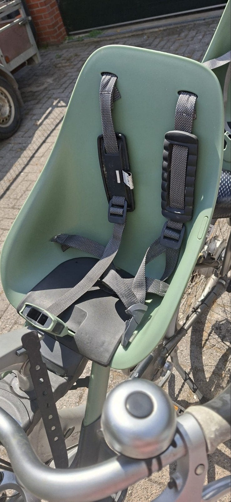 fietstoel en wind scherm, Fietsen en Brommers, Fietsaccessoires | Fietsstoeltjes, Ophalen