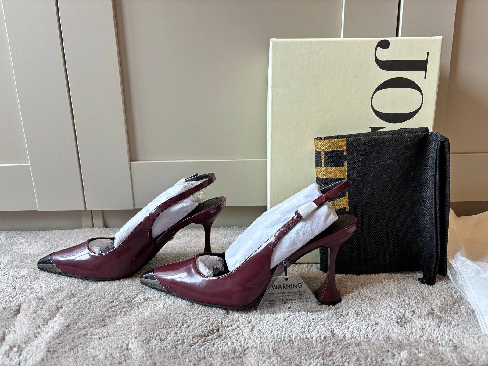 Josh V Hakken Maat 40 - Nieuw (Doos Beschadigd), Pumps, Nieuw, Ophalen of Verzenden, Rood