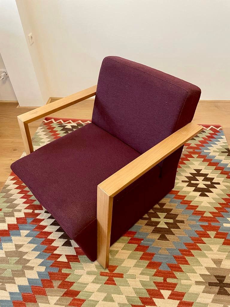 Vintage design fauteuil - Postmodern - jaren 80/’90, Huis en Inrichting, Ophalen, Eenpersoons, 75 tot 100 cm, Zo goed als nieuw