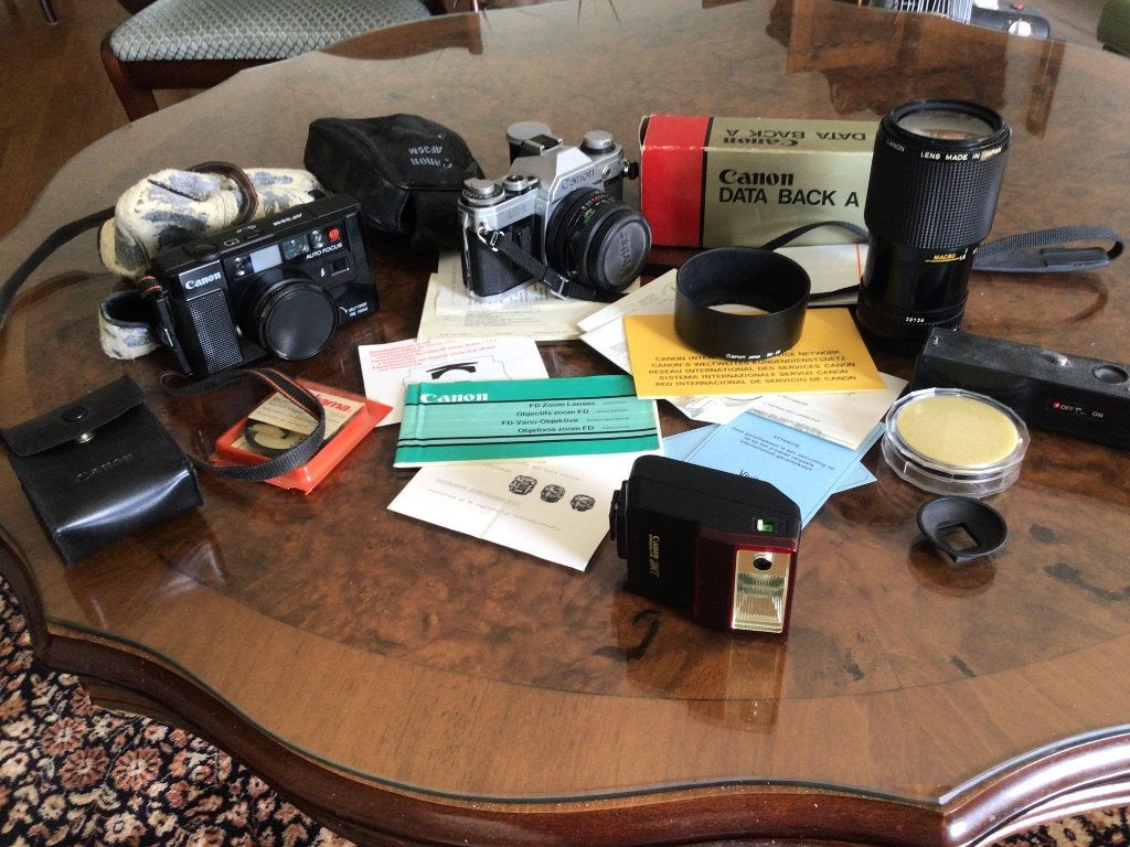 Canon foto camera, Gebruikt, Canon, Ophalen of Verzenden, Overige typen