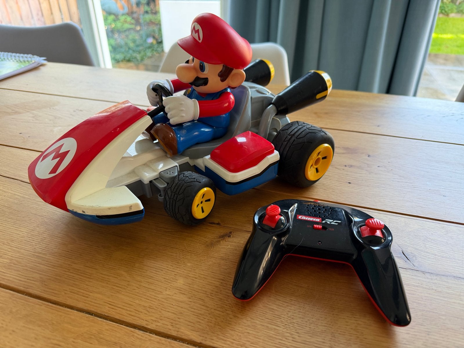 Carrera RC Mario Kart op afstand bestuurbare auto(groot), Ophalen, Gebruikt