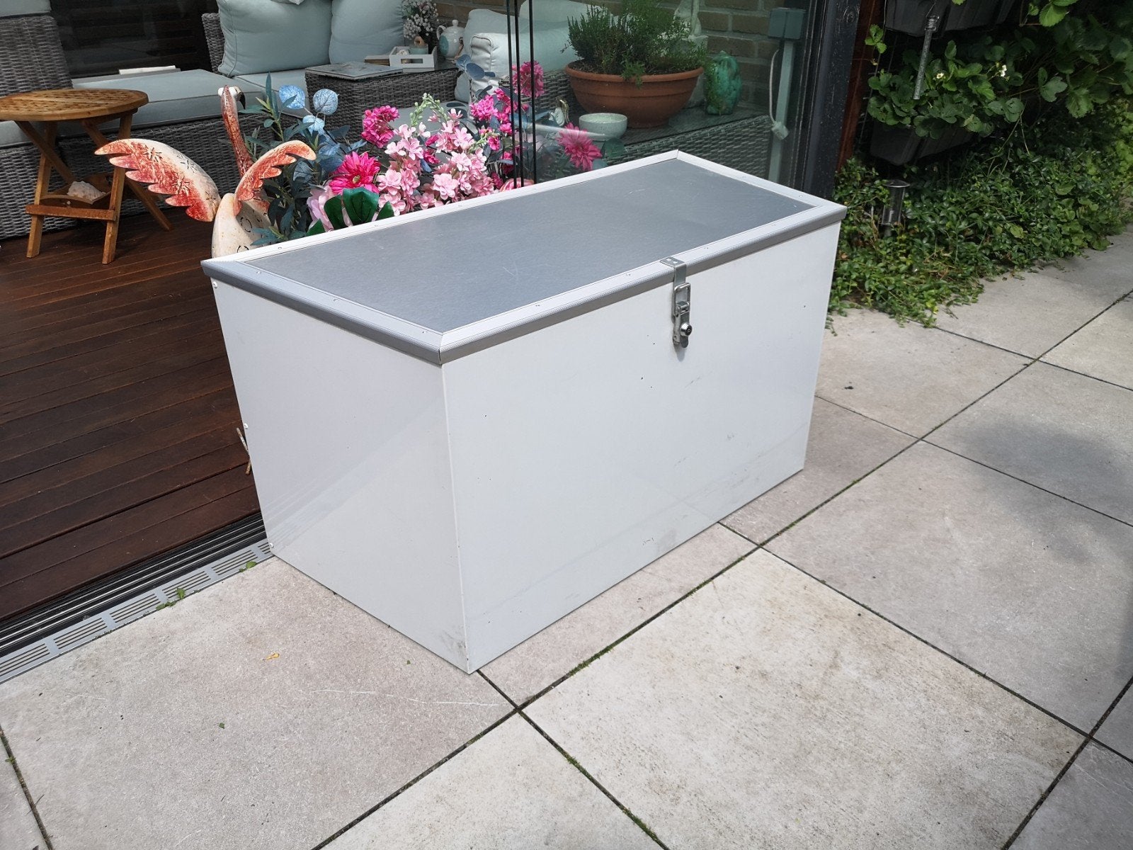 Jamet Disselbak met stevige aluminium deksel, Caravans en Kamperen, Ophalen