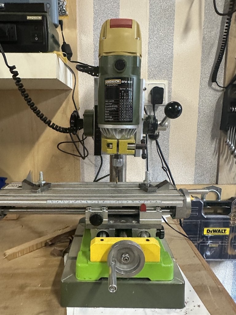 Proxxon Boor en Freesmotor BFW 40/E, Ophalen, Variabele snelheid, Zo goed als nieuw, Minder dan 400 watt