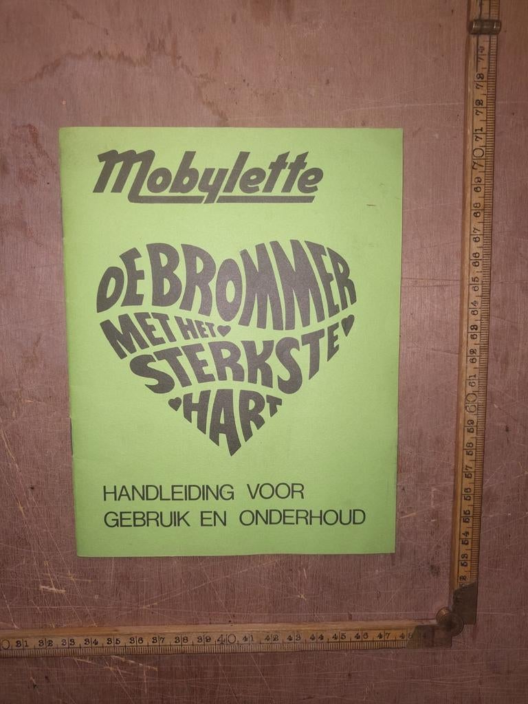 Mobylette Unikap handleiding 1975, Ophalen of Verzenden