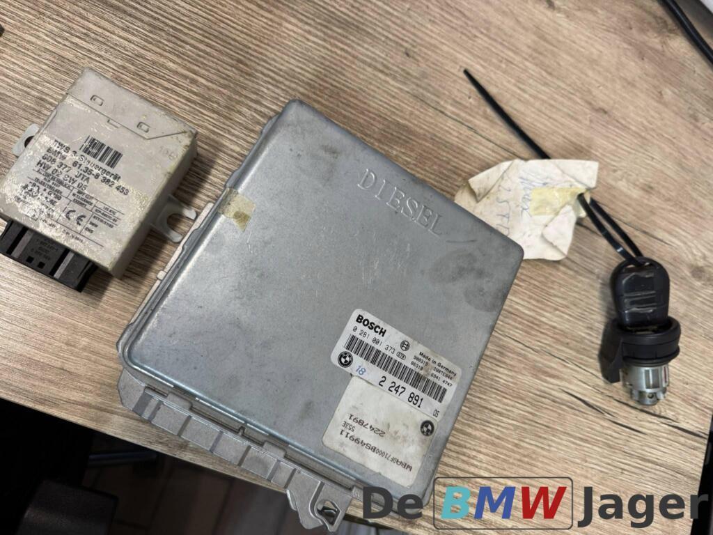 DDE module + EWS + sleutels m51 BMW E39 E38 2470891, Gebruikt, Ophalen of Verzenden, BMW
