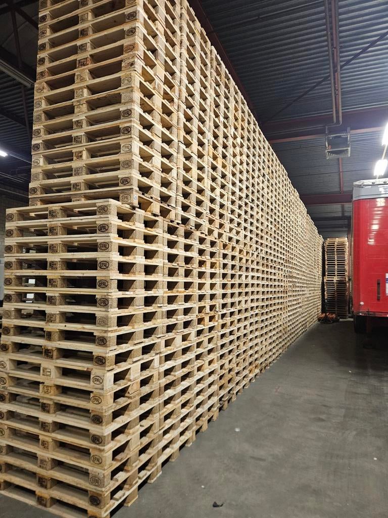 Nieuwe Europallets - Scherp geprijsd!, Minder dan 25 mm, Nieuw, Ophalen of Verzenden, Pallet