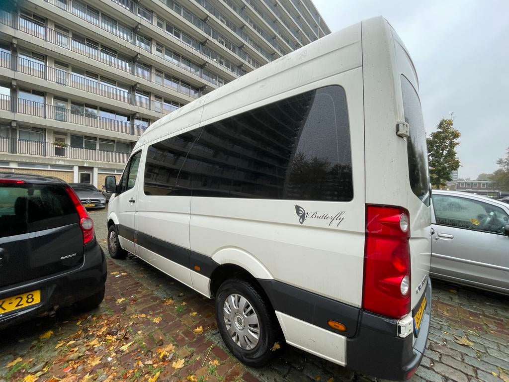 Volkswagen Crafter 35 2.5 TDI 80KW Kombi 2008 Wit, Auto's, Achterwielaandrijving, 2000 kg, Wit, 2634 kg