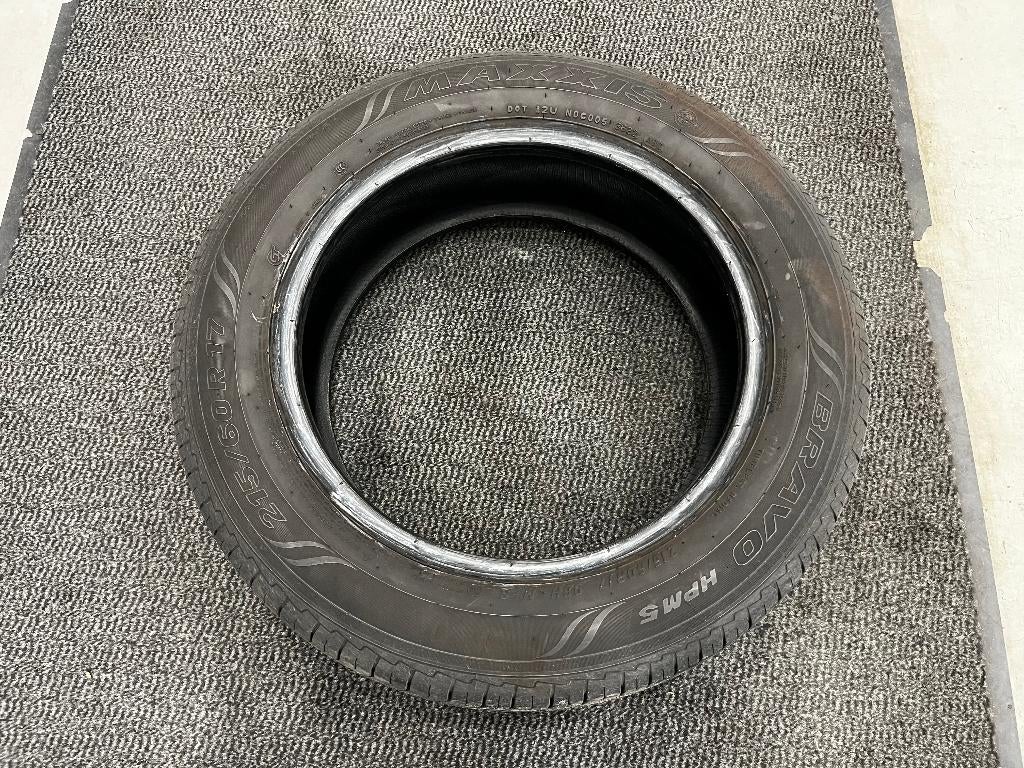 4 Zomer Banden Maxxis Bravo HPM5 215/60R17, Ophalen, -, -, 17 inch