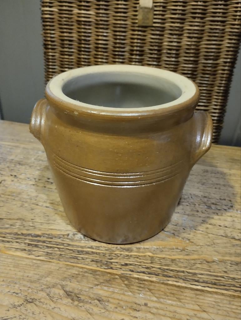 Gres pot, Antiek en Kunst, Curiosa en Brocante, Ophalen of Verzenden