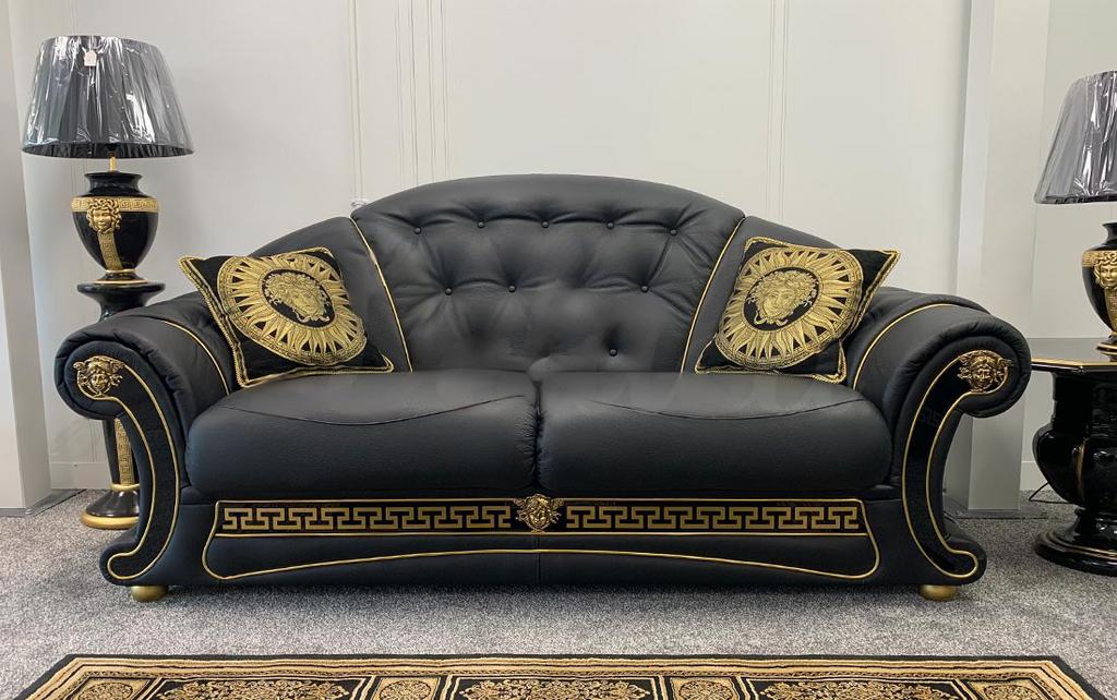 70% KORTING!! ITALIAANSE VERSACE BANKEN NU 3+2 VOOR 1295,-!!, Ophalen of Verzenden, Nieuw