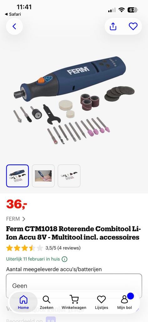 Oplaadbare multitool dremel, Ophalen of Verzenden, Nieuw
