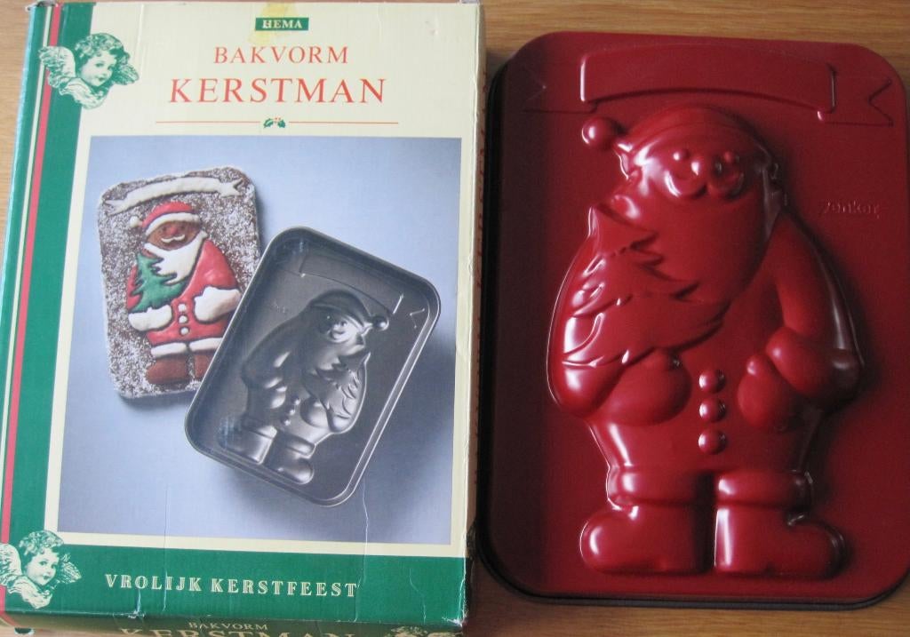 bakvorm van de kerstman - met recept - Zenker, Ophalen of Verzenden, Zo goed als nieuw
