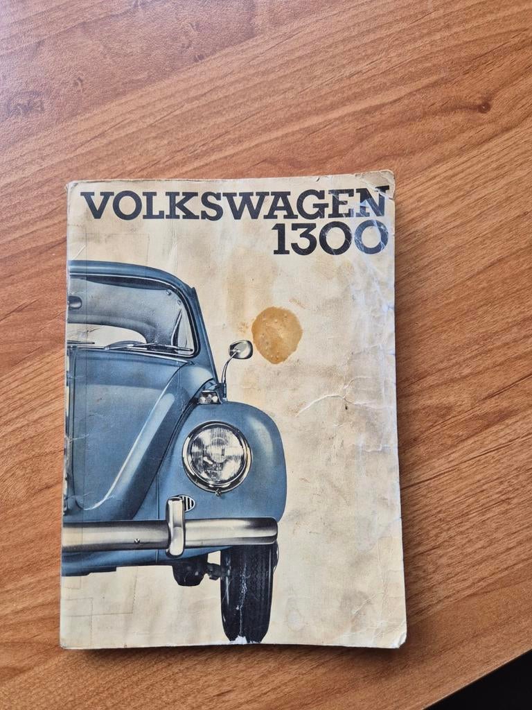 Handleiding VW kever 1300, Auto diversen, Handleidingen en Instructieboekjes, Ophalen of Verzenden