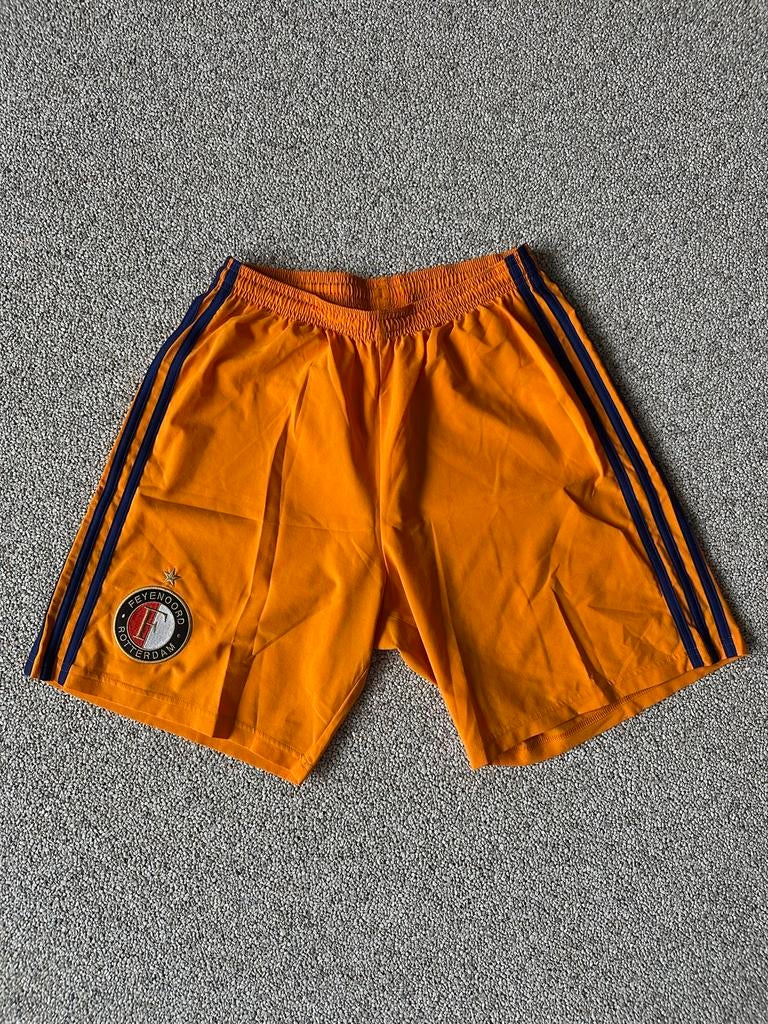 Feyenoord Broekje Oranje - Maat S, Oranje, Ophalen of Verzenden, Zo goed als nieuw, Voetbal