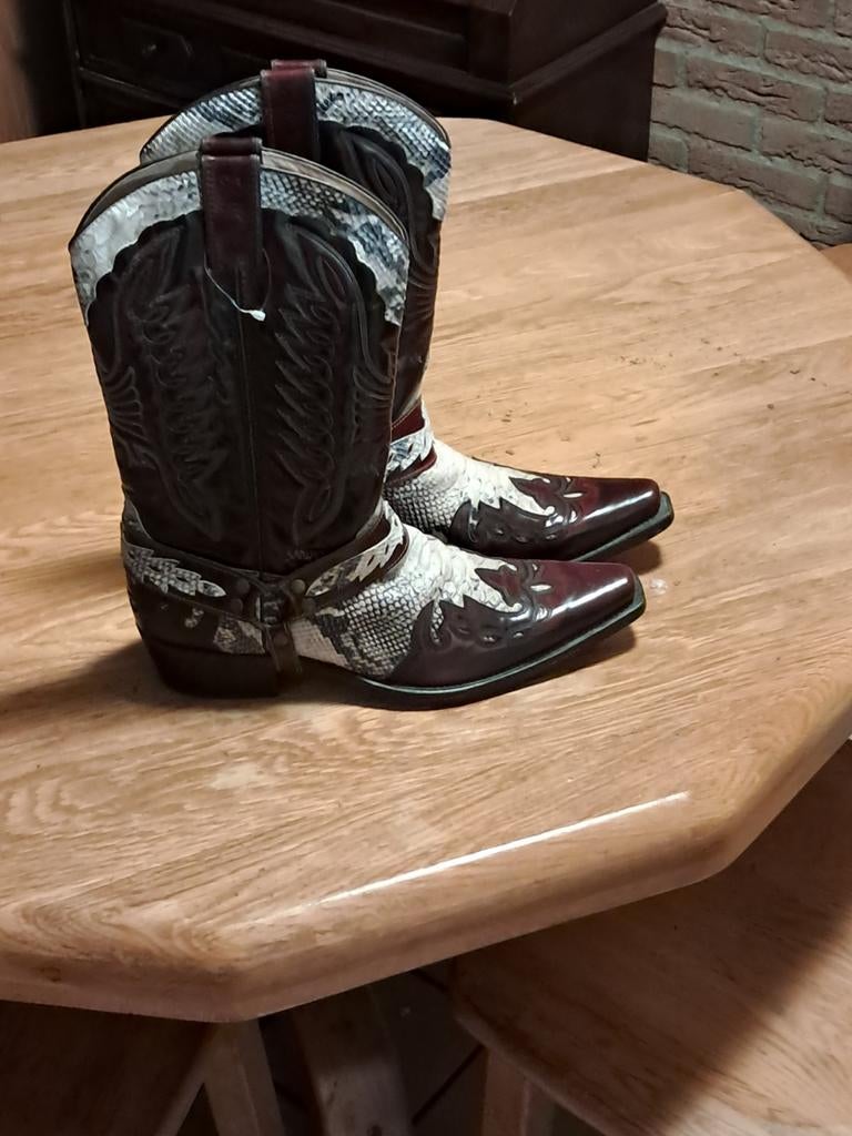 Sancho Laarzen Maat 46 - Zo goed als nieuw!, Kleding | Heren, Schoenen, Sancho, Bruin, Boots, Ophalen of Verzenden