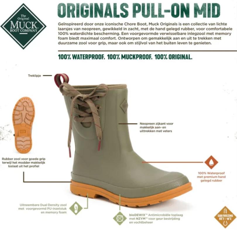 Muck Pull On Boots (50% korting), Dieren en Toebehoren, Dames, Ophalen of Verzenden, Schoeisel, Nieuw