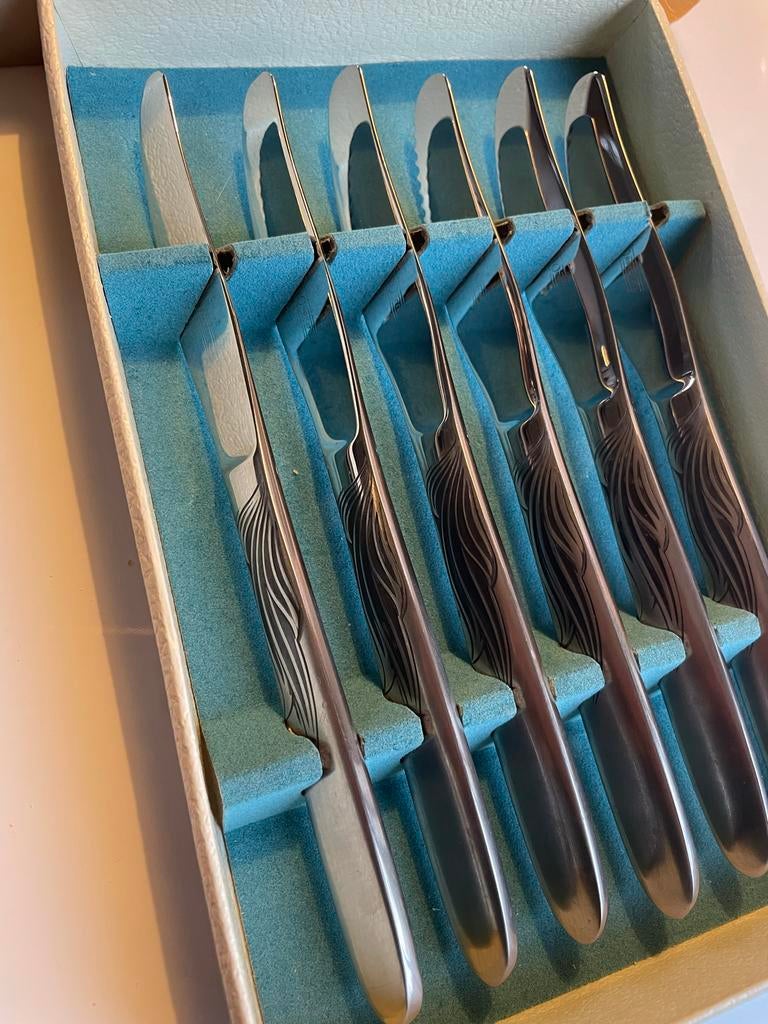 Vintage Zilmeta Gero messen in originele doos, Ophalen of Verzenden