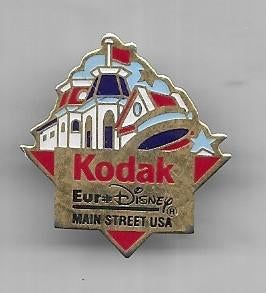 EURO DISNEY MAIN STREET KODAK PIN, Verzamelen, Speldjes, Pins en Buttons, Ophalen of Verzenden, Gebruikt, Overige onderwerpen