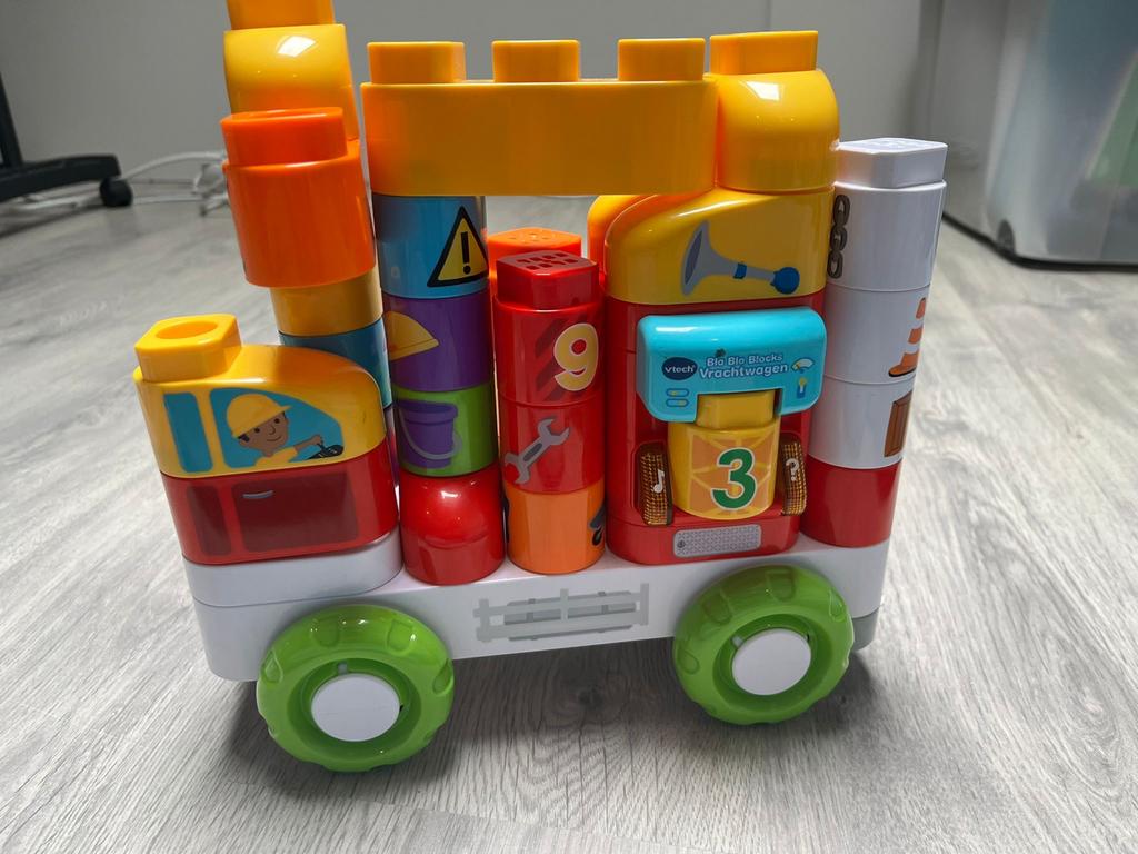 VTech Bla-Bla-Bla Vrachtwagen, Ophalen of Verzenden, Zo goed als nieuw, Auto, Met licht