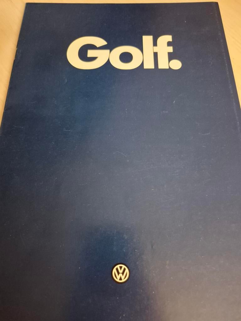 Nog zonder de Golf GTI Januari 1984 Nederlands Volkswagen, Ophalen of Verzenden, Zo goed als nieuw, Volkswagen