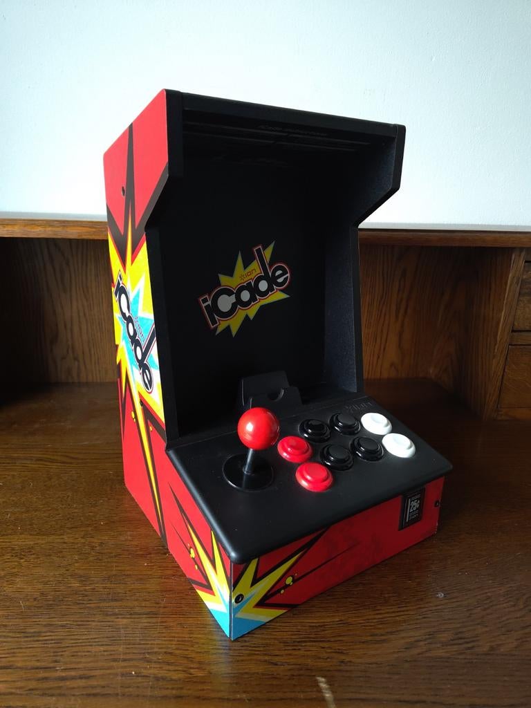iCade Arcade Cabinet - Miniatuur Speelhal, Spelcomputers en Games, Spelcomputers | Overige, Ophalen of Verzenden, Zo goed als nieuw