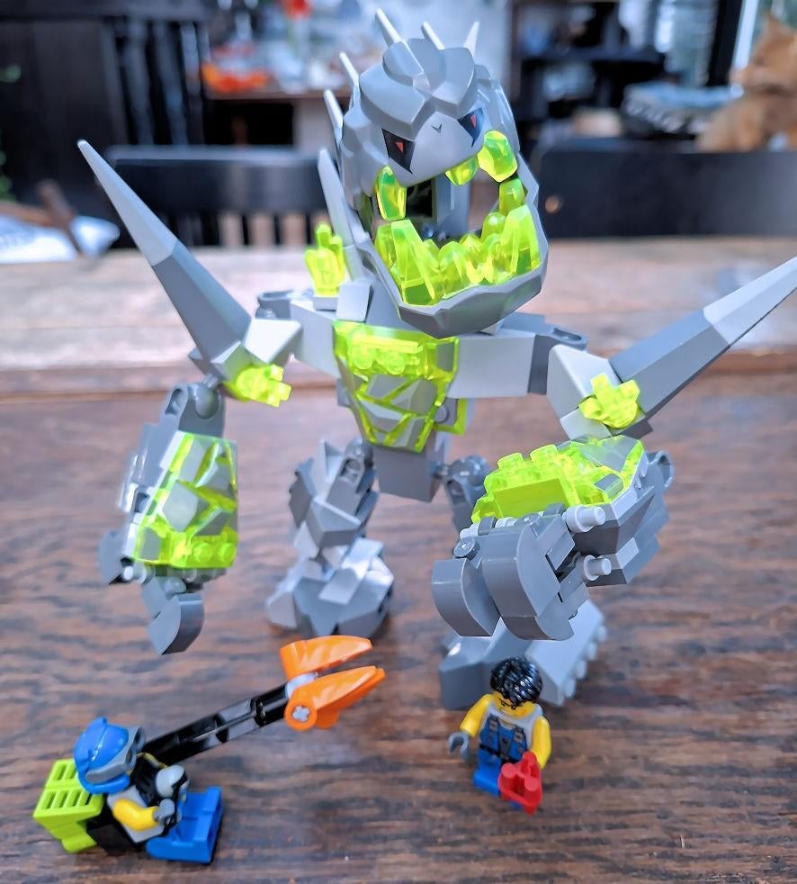Lego Power Miners - de Kristalkoning 8962 - met boekje, Kinderen en Baby's, Speelgoed | Duplo en Lego, Zo goed als nieuw, Lego