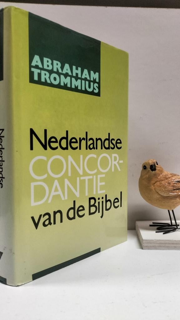 Trommius, A.; Nederlandse Concordantie van de Bijbel, Boeken, Ophalen of Verzenden, Gelezen, Christendom | Protestants