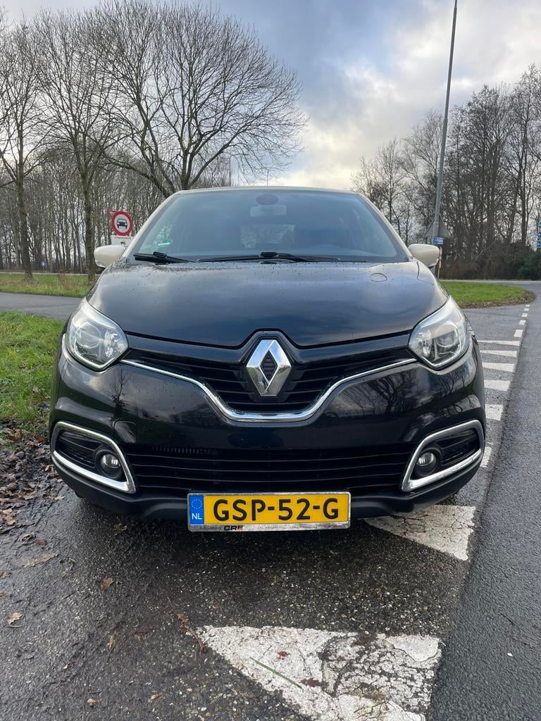 Renault Captur 1.2 TCE 120 EDC 2016 Zwart, Auto's, USB, 625 kg, 118 pk, 4 cilinders