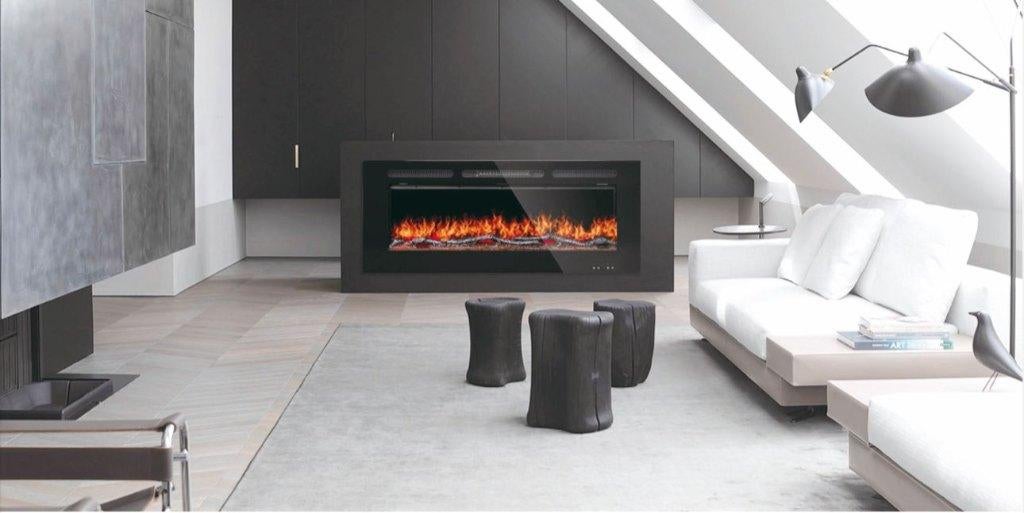 Nieuw! Luxe Elektrische haard 128cm en 180cm | voorraad!, Huis en Inrichting, Haarden, Ophalen, Elektrische haard, Nieuw, Dutchflames