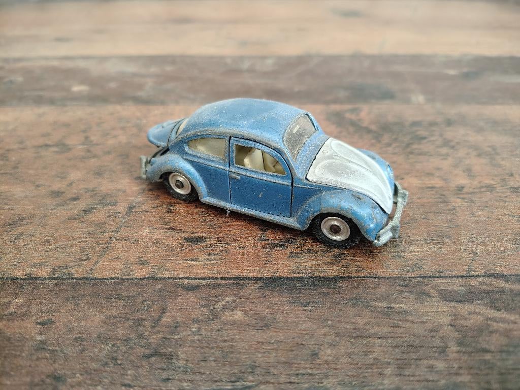 Volkswagen Kever/ Dinky Toys/1:43 / 1965, Hobby en Vrije tijd, Modelauto's | 1:43, Ophalen of Verzenden, Gebruikt, Auto, Overige merken