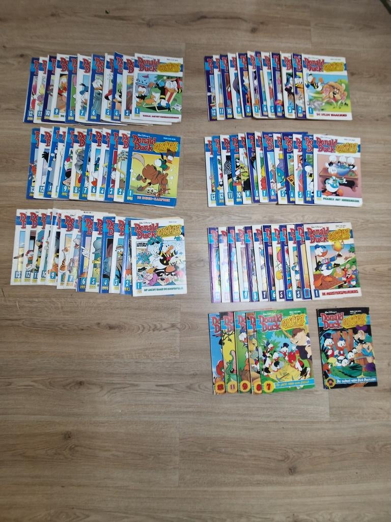 Donald duck strips., Gelezen, Walt Disney, Europa, Ophalen of Verzenden