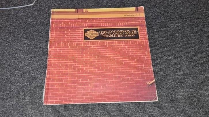 Harley Davidson brochure, Ophalen of Verzenden