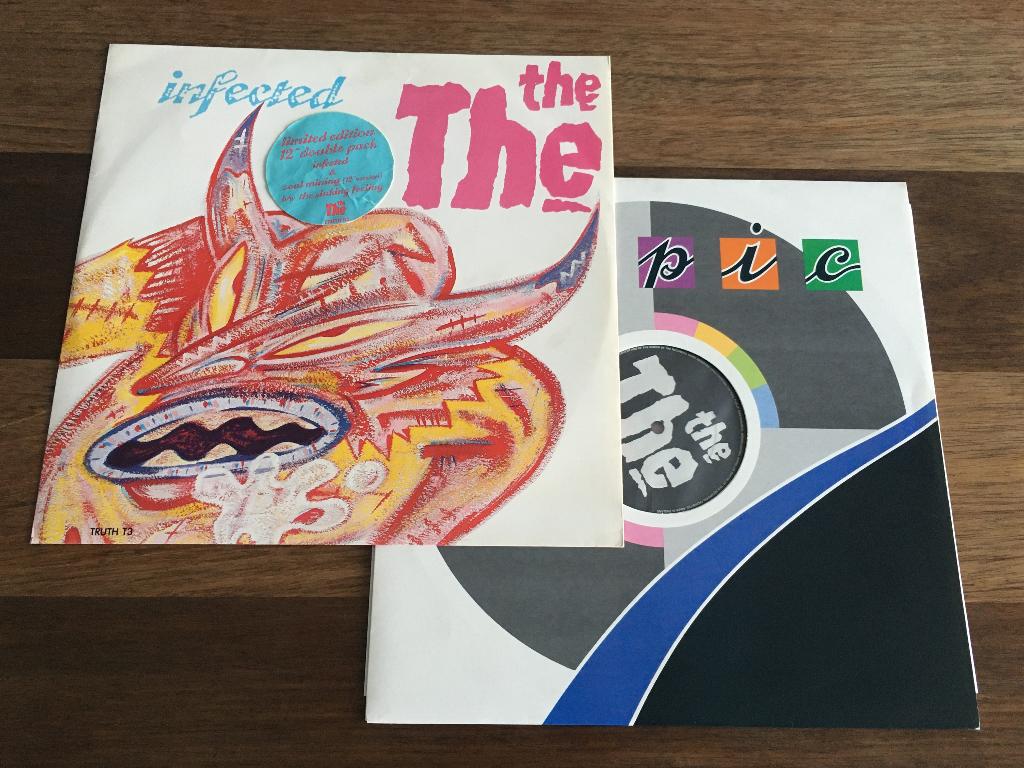 Vinyl Double Maxisingle The The Infected UK Matt Johnson, Ophalen of Verzenden, Gebruikt, 12 inch