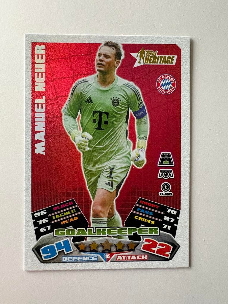 Match Attax Kaart - Manuel Neuer, Ophalen of Verzenden, Nieuw, Losse kaart