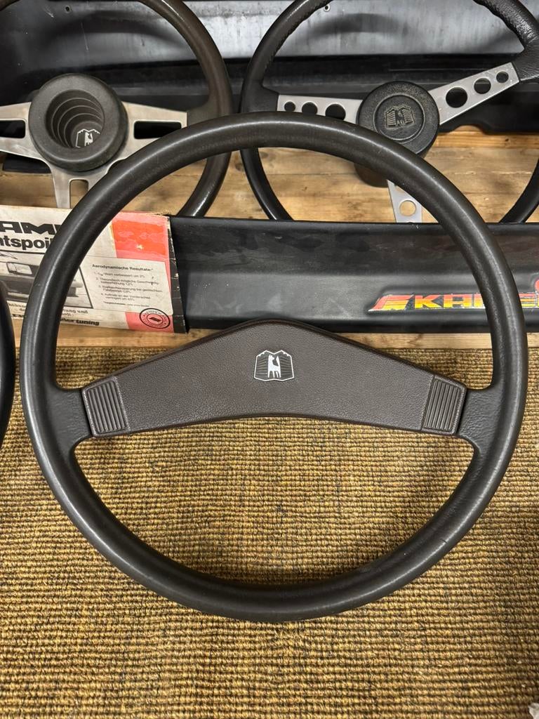 Volkswagen mk1 bruin stuur golf jetta polo scirocco L LX, Auto-onderdelen, Interieur en Bekleding, Ophalen of Verzenden, Gebruikt