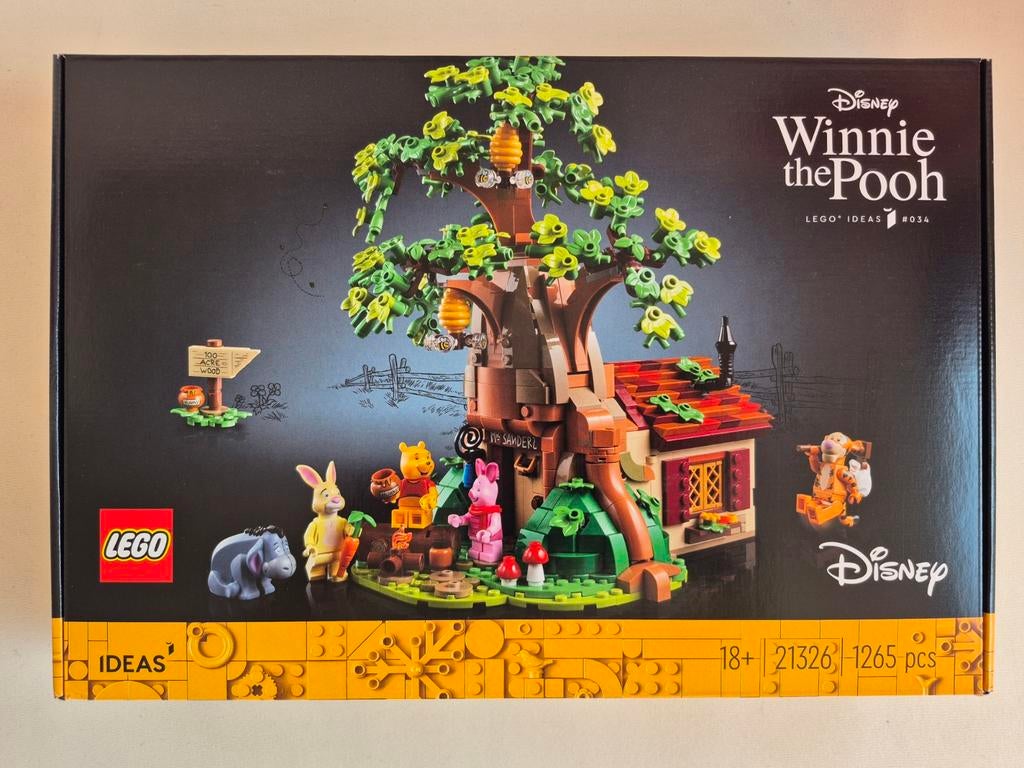 LEGO Ideas Winnie de Poeh nieuw en geseald, Ophalen of Verzenden, Zo goed als nieuw, Complete set, Lego