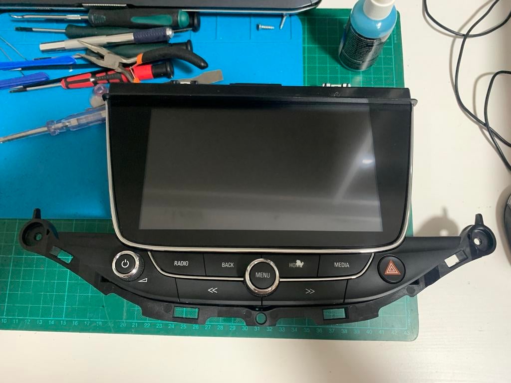Opel Astra K Beelscherm LCD DISPLAY radio navigatie, Auto diversen, Autoradio's, Ophalen of Verzenden, Nieuw