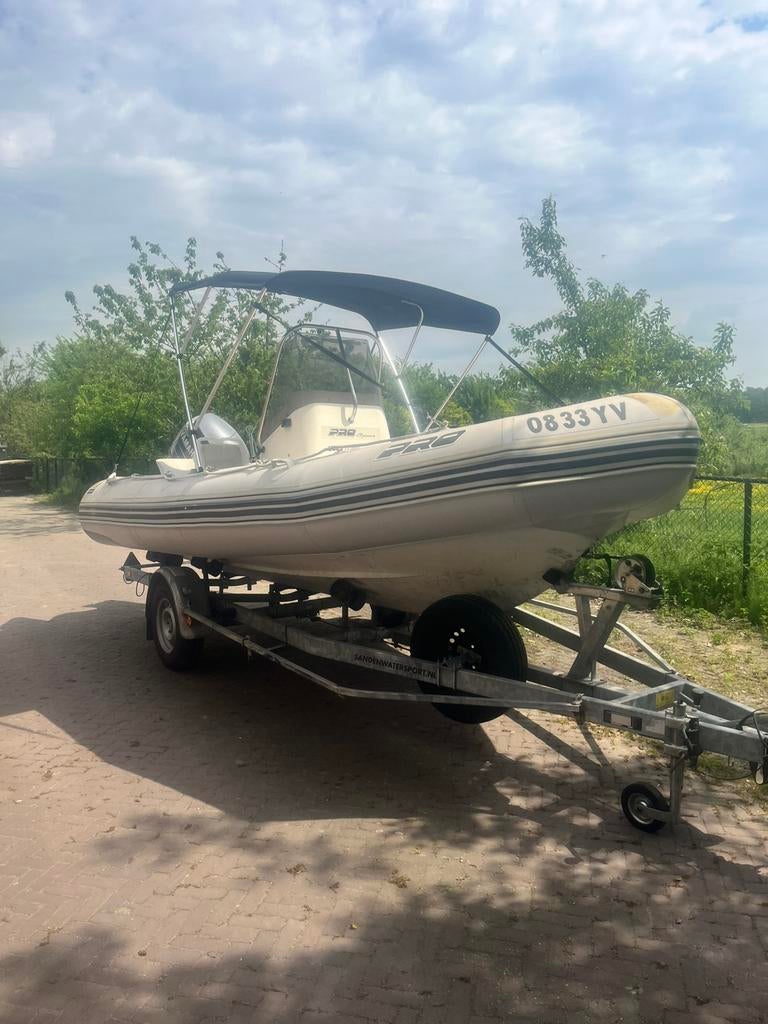 Mooie zodiac open pro 530, Watersport en Boten, Ophalen of Verzenden, Zo goed als nieuw