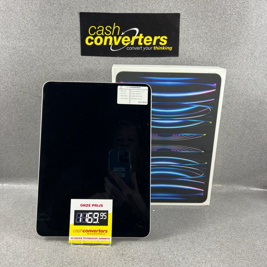 Apple Ipad Pro 11" | 4e gen A2761| Wifi+Sim | 128GB | 387605, Computers en Software, Apple iPads, Gebruikt, Apple iPad, Wi-Fi en Mobiel internet