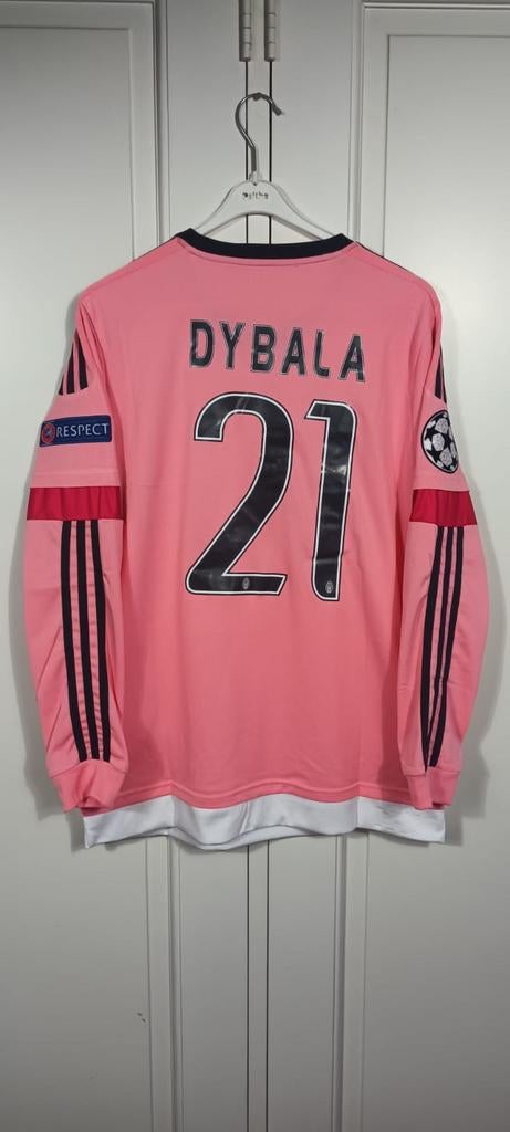 Orgineel Juventus uit shirt Dybala roze - 2015/2016, Maat M, Verzenden, Zo goed als nieuw, Shirt