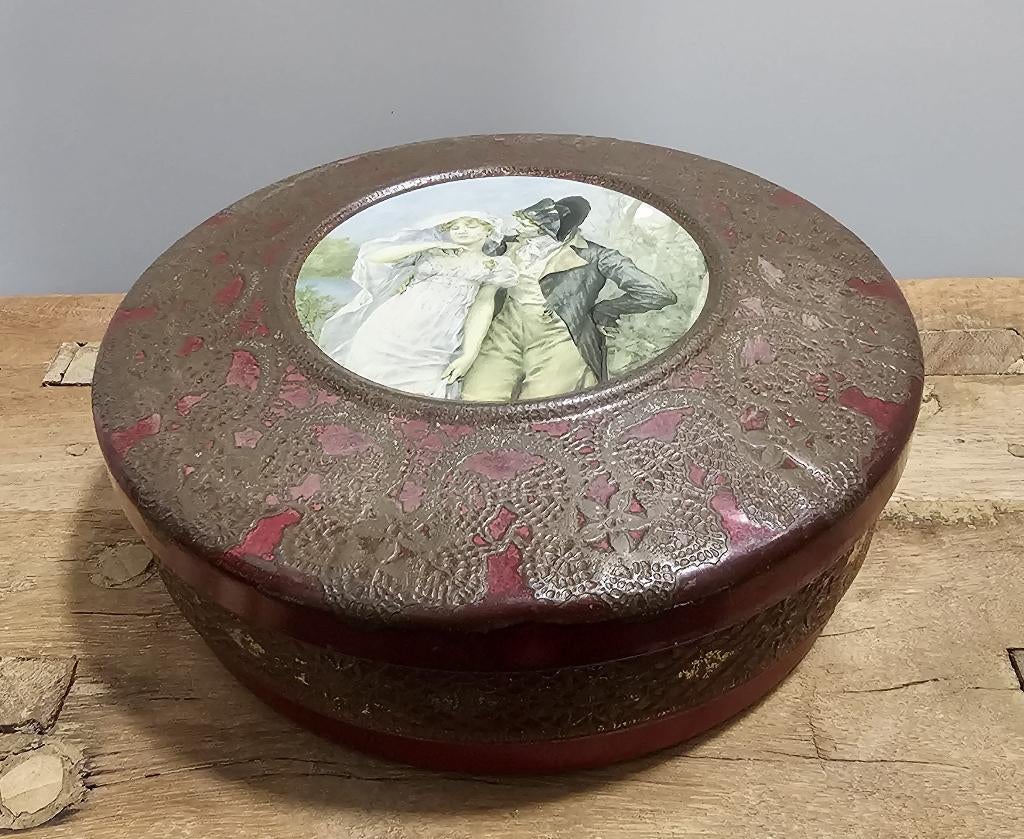 LEUKE VINTAGE KOEKTROMMEL, Ophalen of Verzenden, Gebruikt