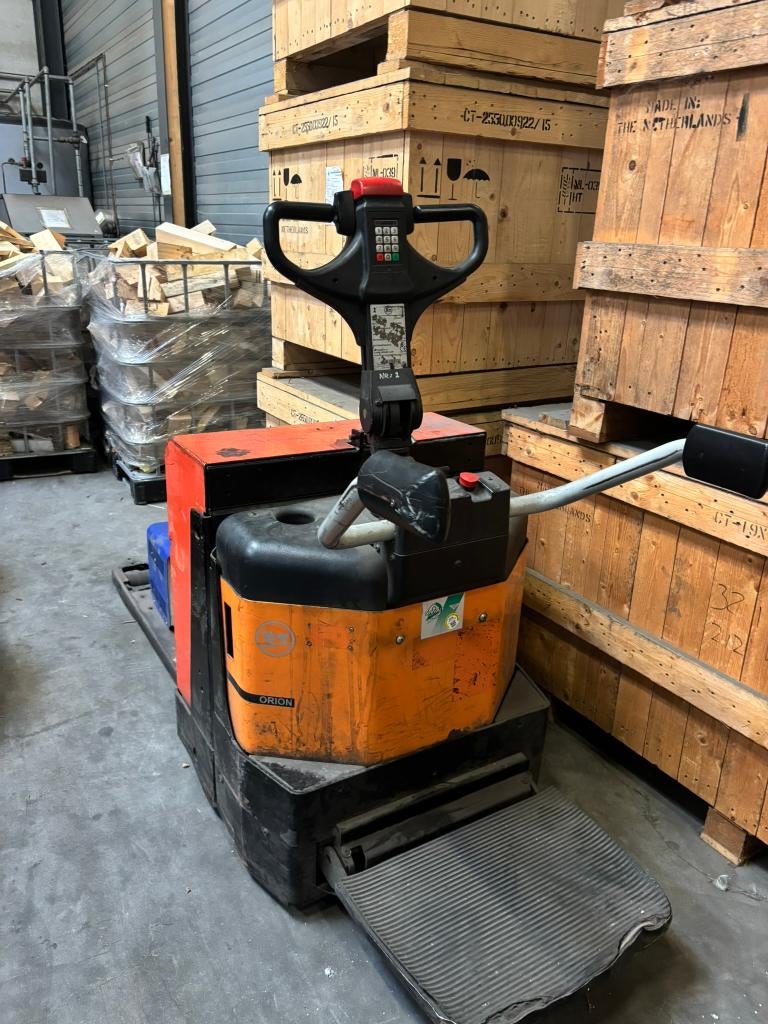 Elektrische pompwagen BT LPE200/8, Doe-het-zelf en Verbouw, Palletwagens en Pompwagens, Ophalen, Gebruikt