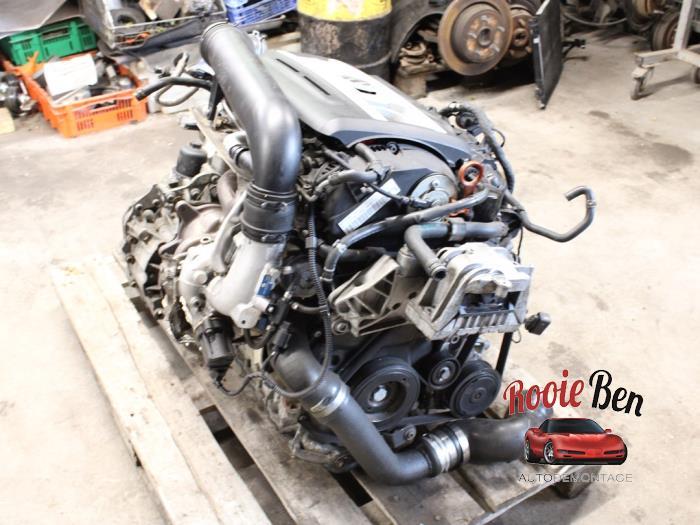 Motor van een Volkswagen Golf, Auto-onderdelen, Motor en Toebehoren, Volkswagen, Gebruikt, 3 maanden garantie, Ophalen of Verzenden