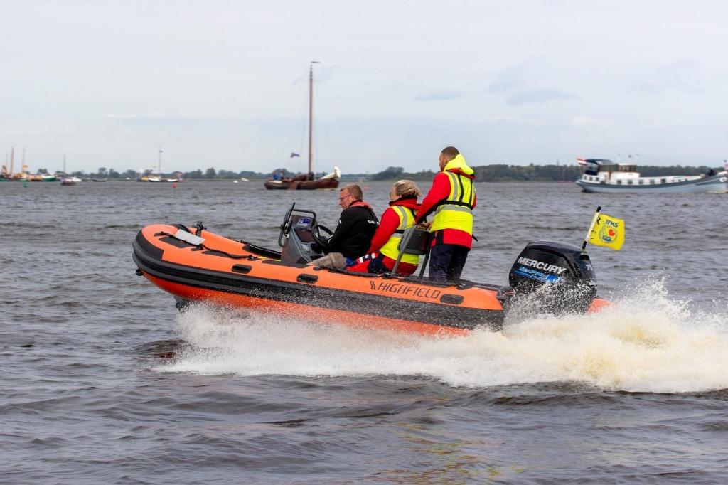 Highfield Patrol 540 inc Mercury 75 sea pro DEMO, Watersport en Boten, Rubberboten, Nieuw, Aluminium, Ophalen