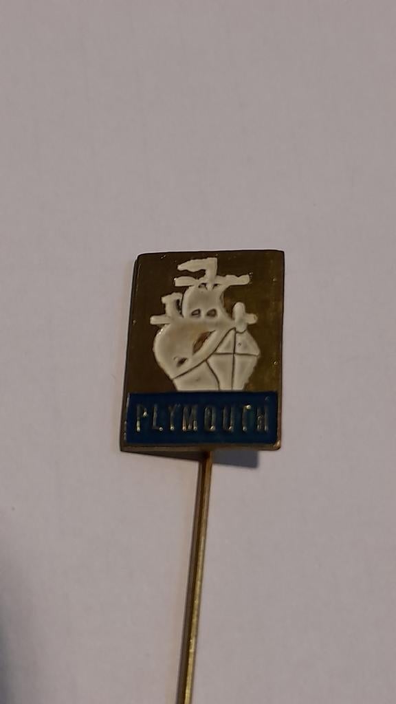 Plymouth Schip Speldje, Verzamelen, Speldjes, Pins en Buttons, Ophalen of Verzenden, Gebruikt, Stad of Land, Speldje of Pin